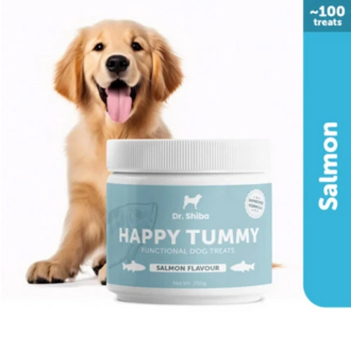 Dr. Shiba Happy Tummy Healthy Dog Treats Snacks (Salmon)