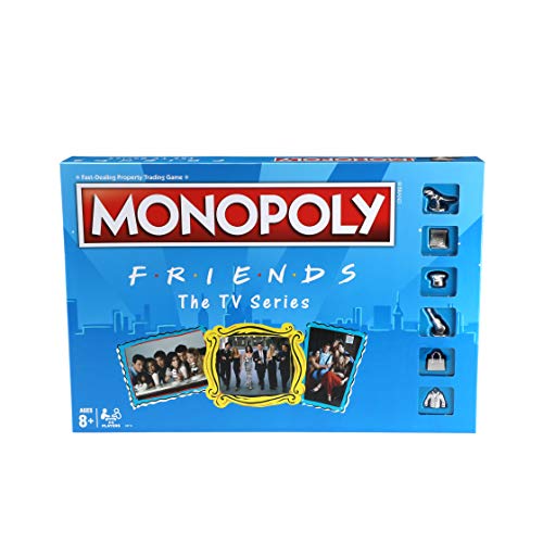 MONOPOLY: Friends The TV Series Edition Board Game for Ages 8 and Up; Game for Friends Fans (Amazon Exclusive)