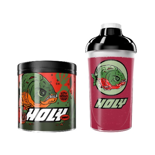 Pomegranate Piranha - 50 Portionen mit gratis Piranha Shaker