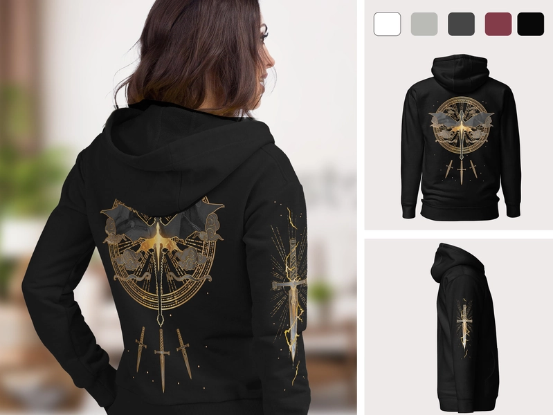 Fourth Wing Hoodie - Tarin and Andarna