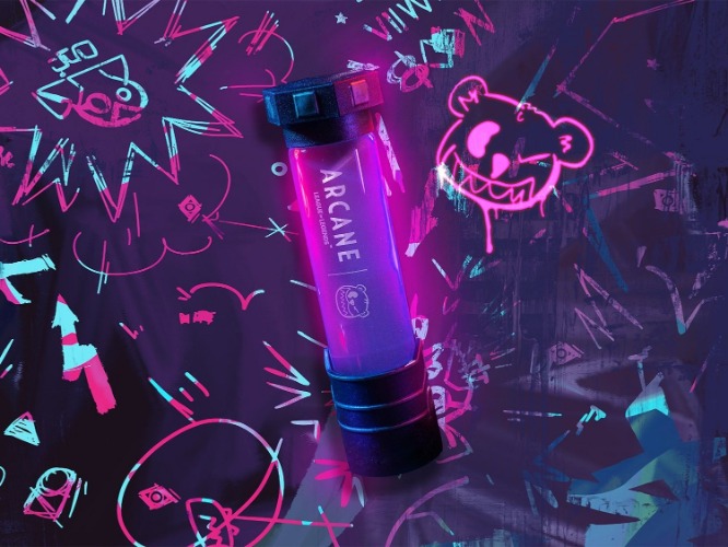 Shimmer Vial from Zaun — Boba Bear x Arcane: League of Legends