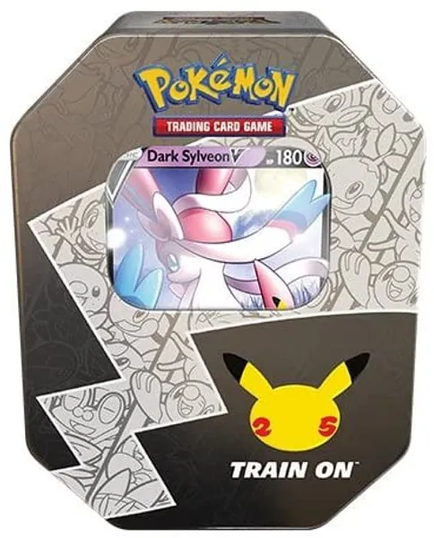 Pokémon Celebrations Tin Sylveon V (25th Anniv)