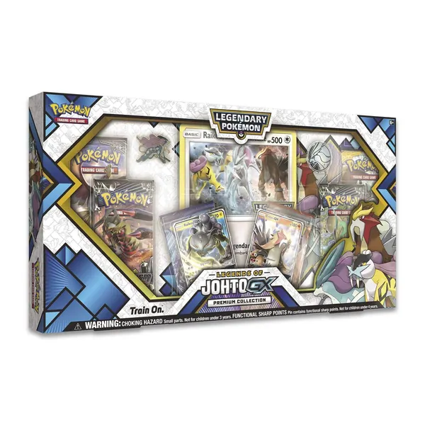 Pokemon TCG: Legends of Johto Gx Premium Collection Box + 6 Booster Pack