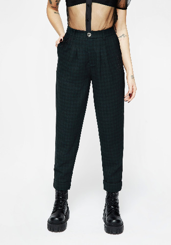 Terraria Embroidered Tapered Trousers | UK 10