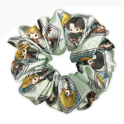 Survey Corps Anime Scrunchie (satin) - luxe