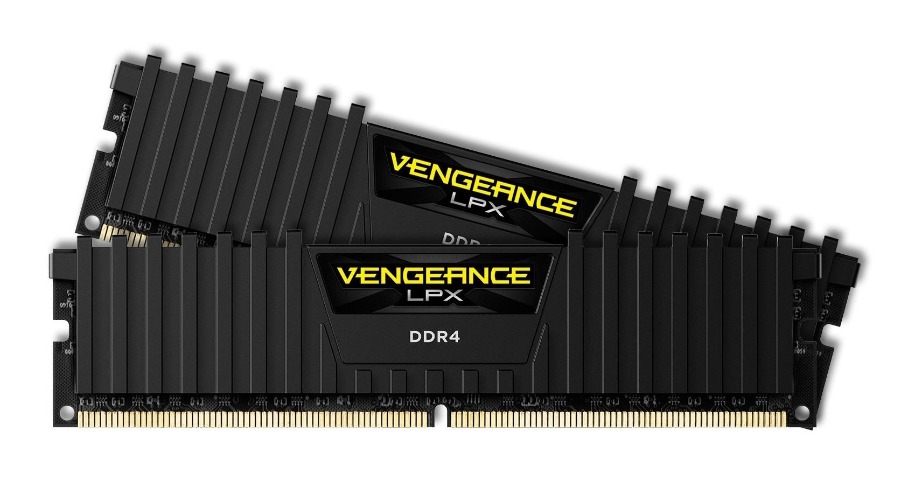Corsair CMK32GX4M2A2400C16 Vengeance LPX 32GB (2x16GB) DDR4 2400 (PC4-19200) C16 for DDR4 Systems - Black