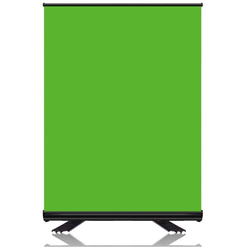 YISITONG Green Screen Backdrop Collapsible Chroma Key Panel Background Wrinkle-Resistant Chroma-Green Fabric for Photography Video/Live Game/Virtual Studio, Ultra-Quick Setup and Breakdown