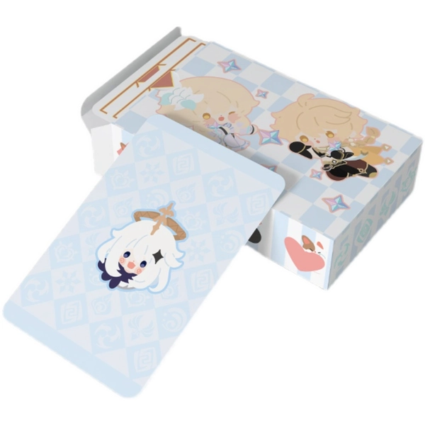 Genshin Impact Poker Cards Genshin Playing Cards Chibi Genshin Fanart Merch