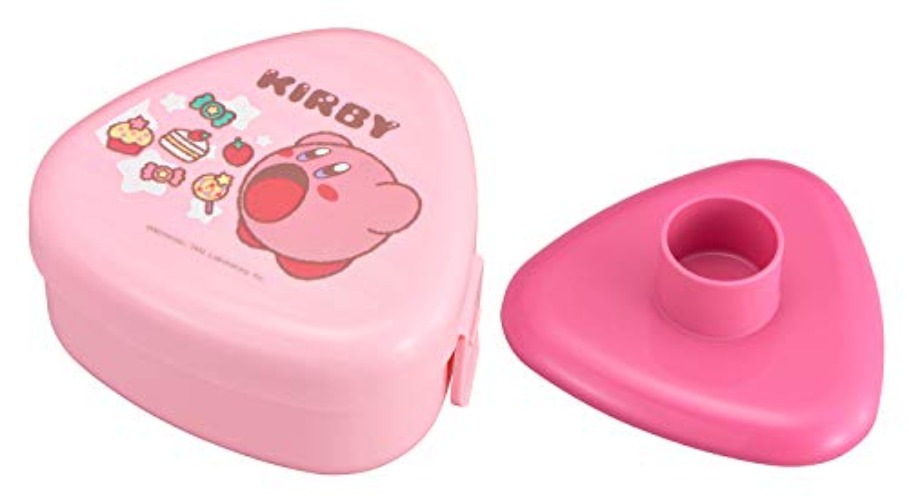 OSK Kirby's Dream Land Tragbare Onigiri Triangle Sushi Reisball Form Presse Maker Bento Box LS-20 Japan Import Made in Japan - Onigiri Case