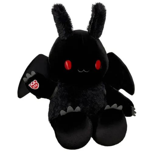 Build-A-Bear Giant Mothman Plush Stuffed Animal in Black