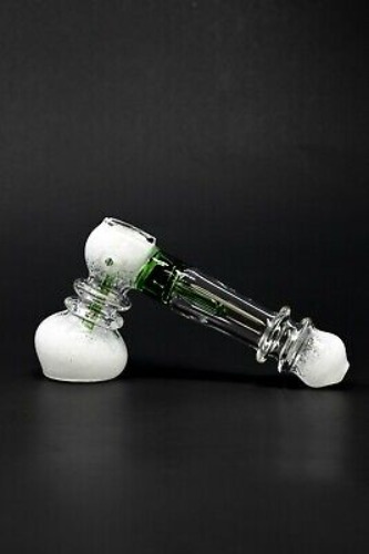 Hookah Water Pipe 7" White/Green Tobacco Hammer Bubbler Bong w/ Percolator   | eBay