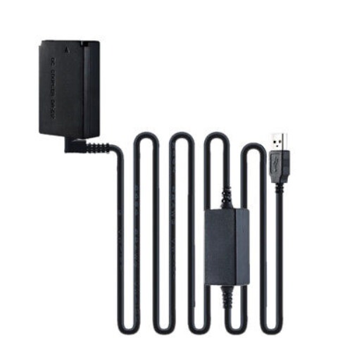 DR-E12 DC Coupler LP-E12 Dummy Battery+USB Power Cable for Canon M50II M100 M200  | eBay