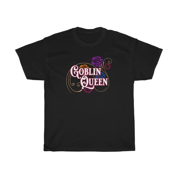 "Goblin Queen" Unisex Heavy Cotton Tee | Black / 5XL