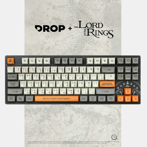Drop + The Lord of the Rings™ Dwarvish Keyboard