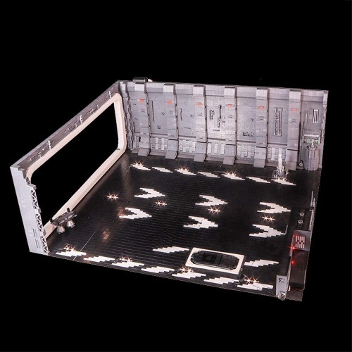 Docking Bay 327 Hanger Blocks, Creatieve Collectible Building Brick Model Set voor Geschenken, MOC Building Block Kit voor 75192 Millennium Falcon Building Toy (7800+PCS) (Docking Bay 327 Hanger)