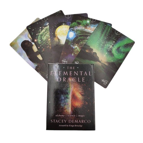elementen orakel dek mystiek waarzeggerij alchemie magie kaarten spel entertainment bordspel