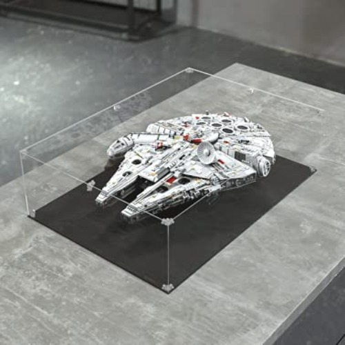 Ecometa Arca® thee van plexiglas, compatibel met Lego Ultimate Collector's Millennium Falcon (10179 - 75192)