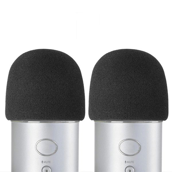 Blue Yeti Pop Filter - Customizing Microphone Windscreen Foam Cover for Blue Yeti, Yeti Pro Mic by YOUSHARES (2 Packs)