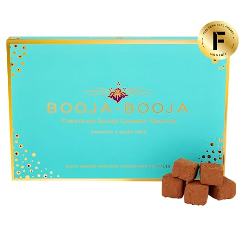 Booja - Booja, Chocolate Salted Caramel Gift Box | Vegan Chocolate Truffles, 184g - Chocolate Salted Caramel