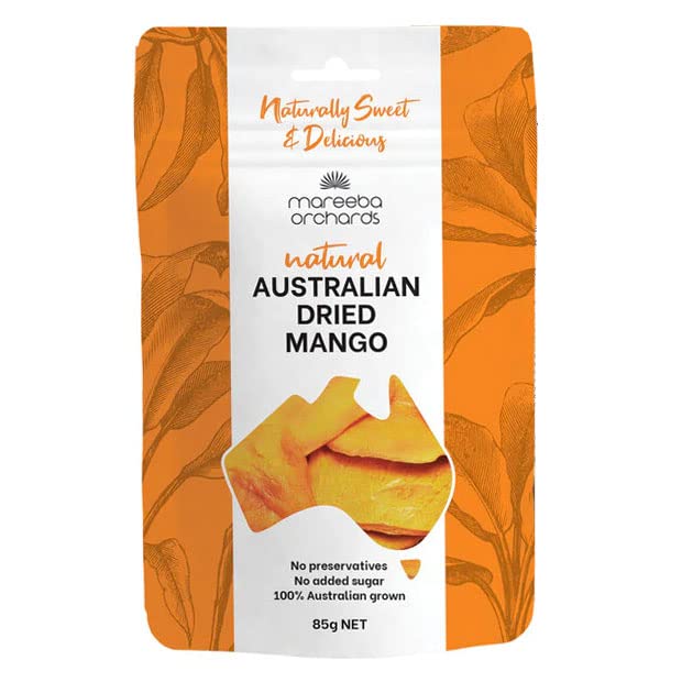 Mareeba Orchards Natural Australian Dried Mango, 57 g