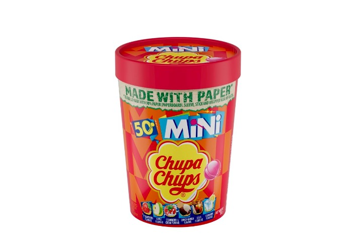 Chupa Chups Best of Mini Tube Small Lollipops, 50 Count - $6.50 ($0.13 / count)