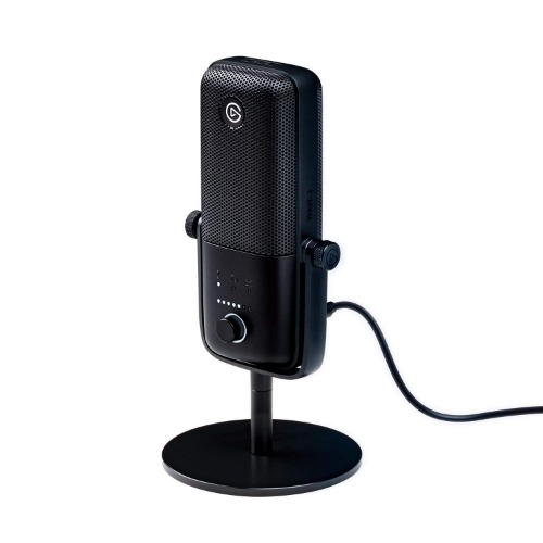 Elgato Wave:3 - Premium USB Condenser Microphone for Streaming, Podcasting, Recording, Gaming, Home Office and Video Conferencing, Plug 'n Play with Tap-to-Mute and Digital Mixing Software for Mac, PC - Wave: 3