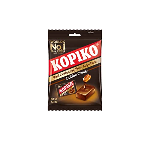 Kopiko Coffee Candy Pocket Candy — Coffee Candies Made from Indonesia’s Coffee Beans — Contains Real Coffee Extract for Better Taste — Coffee Bulk Candy — World’s Best Coffee Candy 2 Pack Coffee Bags - Coffee - 1 Count (Pack of 2)