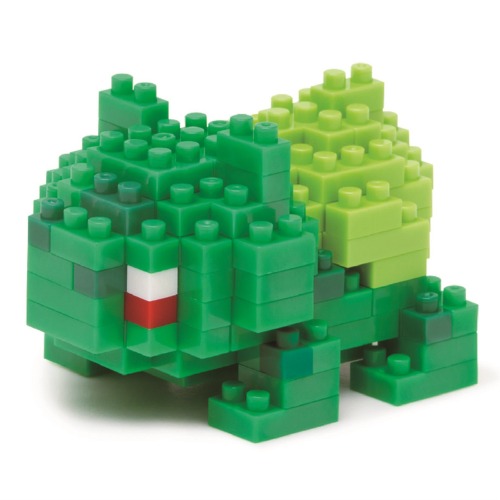 nanoblock NBPM003 Pokemon Bulbasaur, Colourful