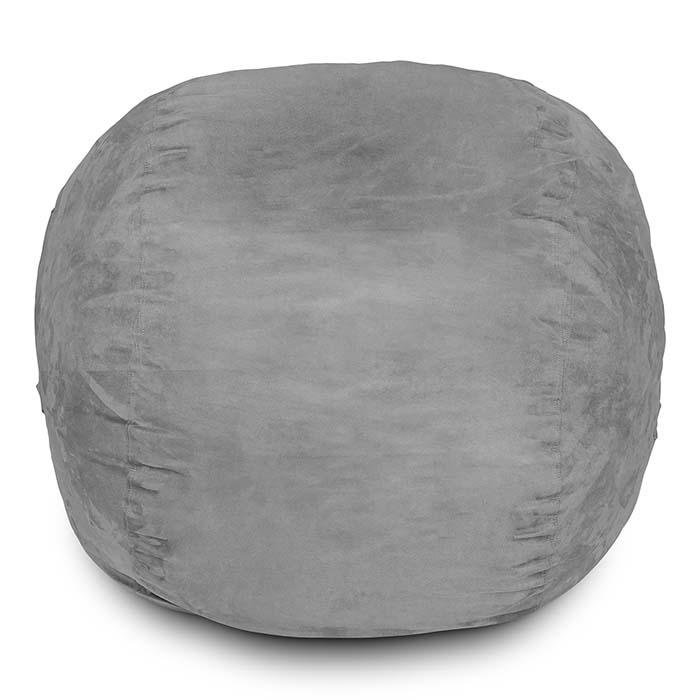 4-ft Bean Bag Chairs by Beanbag Factory - Dark Gray