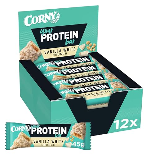 Protein Bar Corny Vanilla White Crunch - 12x45g