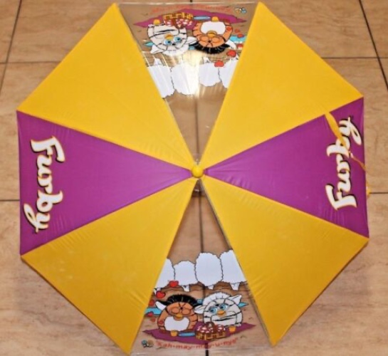 NEW WITH TAGS VINTAGE FURBY KIDS UMBRELLA TIGER ELECTRONICS 27759010371 | eBay