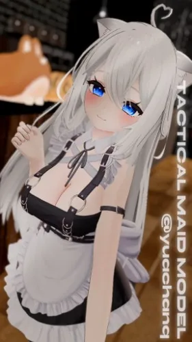 【7アバター対応】タクティカルメイド (Tactical maid)