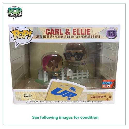 Carl & Ellie #979 (Painting) Deluxe Funko Pop! - Up - NYCC 2020 Shared Exclusive - Condition 9/10 | Default Title
