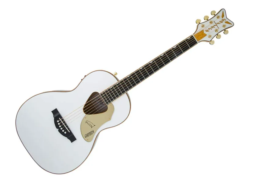 Gretsch Guitars G5021WPE Rancher Penguin Parlor Acoustic/Electric White - White