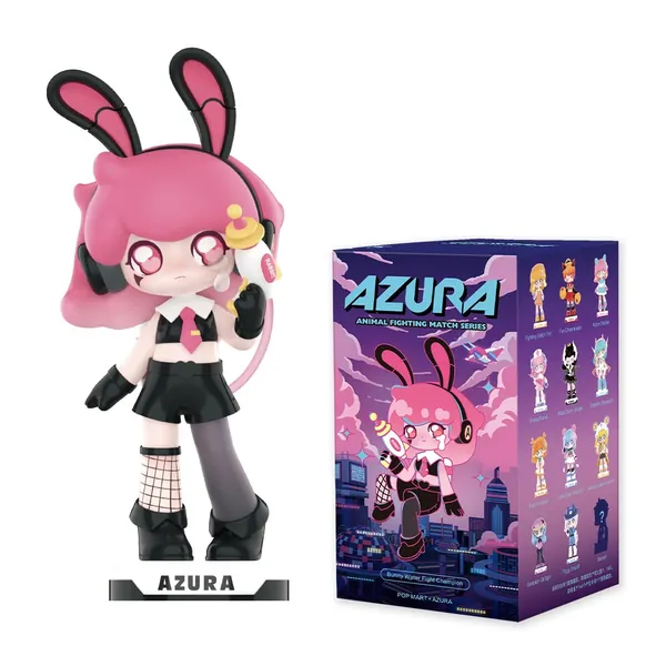 POP MART Azura Animal Fighting Match Series 1PC Exclusive Action Figure Box Toy Bulk Box Popular Collectible Art Toy Cute Figure Creative Gift, for Christmas Birthday Party Holiday - Sports 1PC