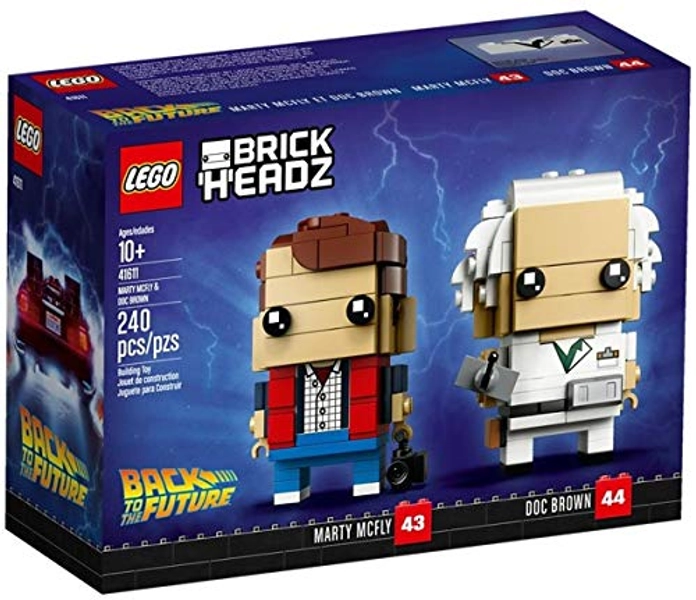 LEGO 41611 Brickheadz Marty McFly and Doc Brown