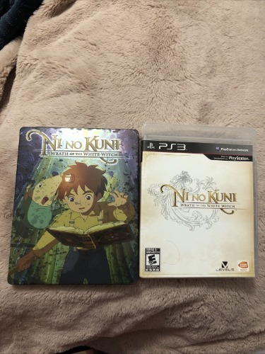 Ni No Kuni Wrath of the White Witch with Steel book ( Playstation 3 PS3 )