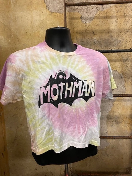 Women's Crop Top Cotton Candy Tie Die Shirt