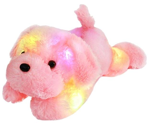 Musical LED Plush Toy, Adorable! - Blue