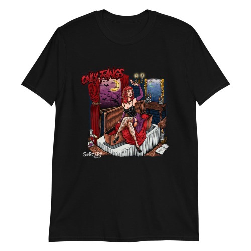 'Only Fangs' Short-Sleeve Unisex T-Shirt - XL