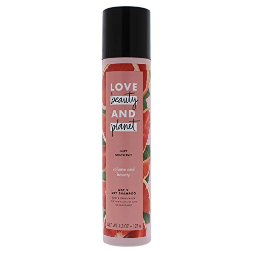 Love Beauty and Planet Shampoo for Unisex, Juicy Grapefruit Day 2 Dry, 4.3 Ounce