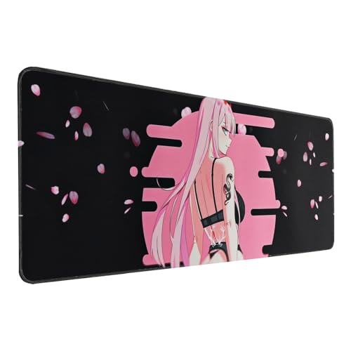 Anime Mouse Pad XL Gaming Mousepad Rubber Japanese Large Mouse Pads Waterproof Smooth 31.5 x 11.8 in Smooth Washable - MP-CM03 - X-Large