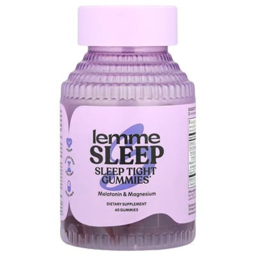 Lemme, Sleep Tight Gummies, Berry, 60 Gummies