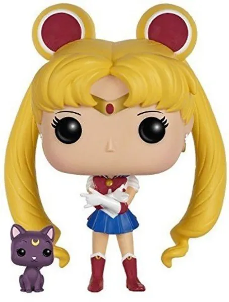 FUNKO POP! 6350 ANIMATION: Sailor Moon - Sailor Moon With Luna