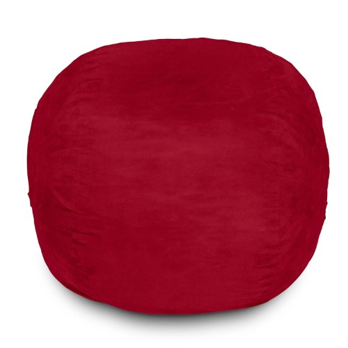 4-ft Bean Bag Chairs by Beanbag Factory - Red