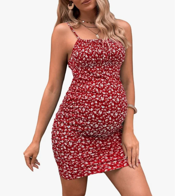 Floerns womens Soft - X-Large - Red and White