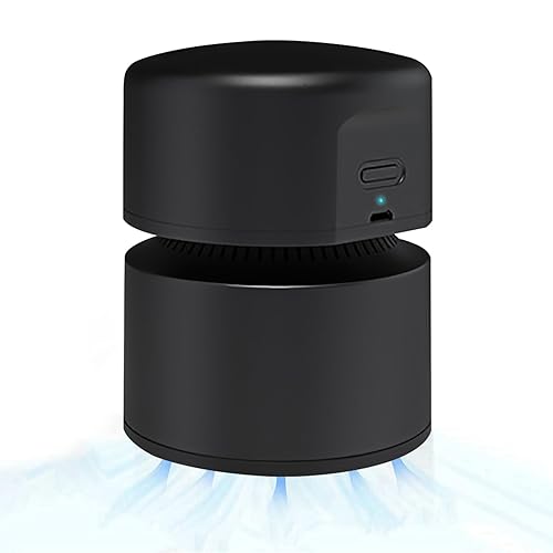 Cuteefun Aspiradora de Mesa Eléctrica, Mini Aspiradora Recargable
