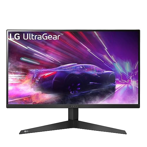 LG 24GQ50F-B 24-Inch Class Full HD (1920 x 1080) Ultragear Gaming Monitor with 165Hz Refresh Rate and 1ms MBR, AMD FreeSync Premium and 3-Side Virtually Borderless Design,Black - 24 inch - 165 Hz - Monitor