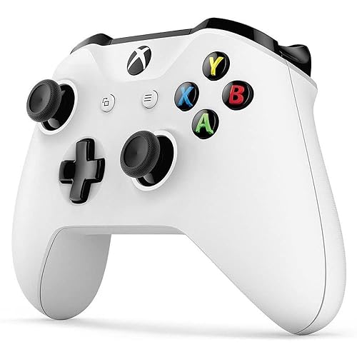 Lenpos Wire-less Controller for Xbox One Game Console, White Original Box Package