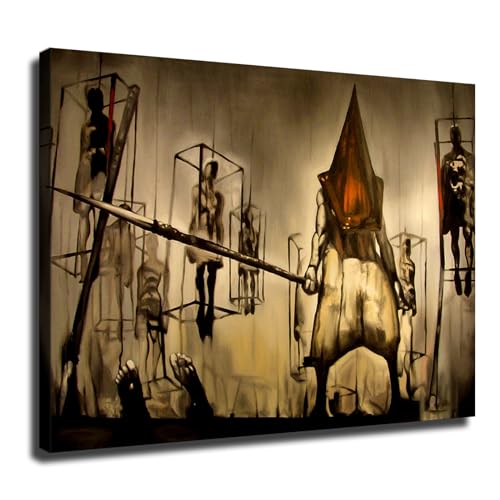 Silent Hill Movie Poster Wall Painting Canvas Painting Wall Art Poster for Bedroom Living Room Decor Gift (08x12inch-No Framed) - 08x12inch-No Framed